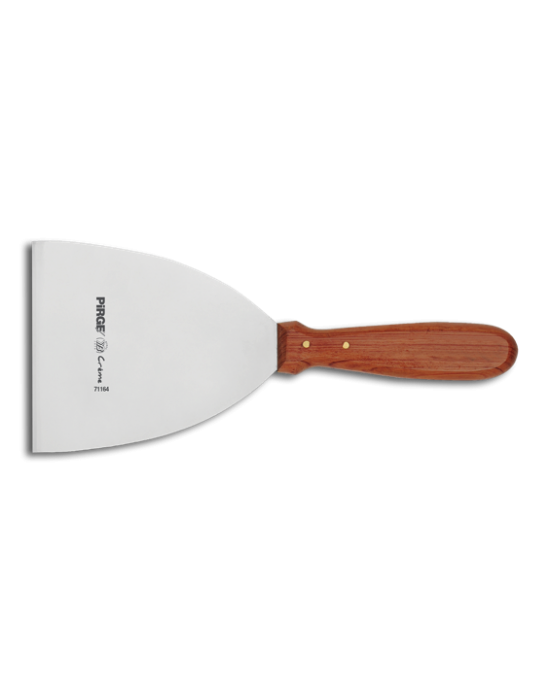 Creme Spatula No. 4 Ahşap Sap 12,5 cm / 110 x 125 x 1 mm