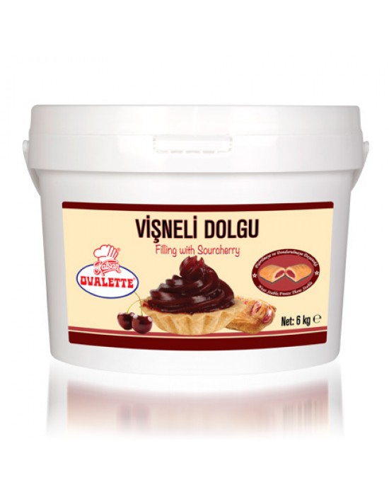 Ovalette Vişneli Dolgu 6 Kg.