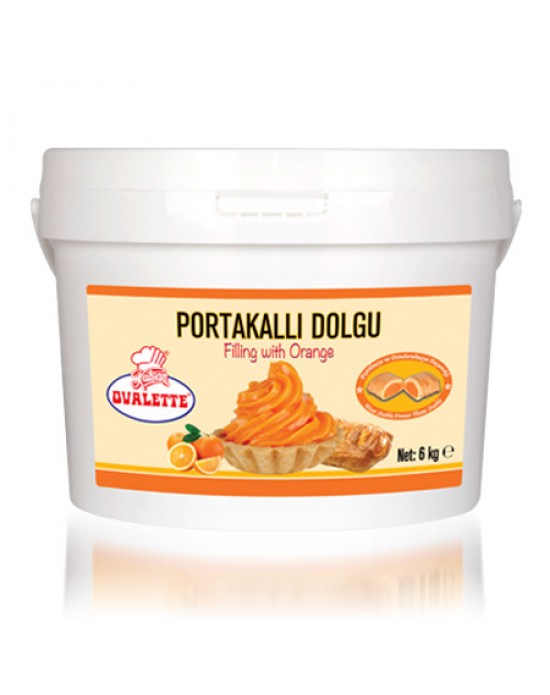 Ovalette Portakal Aromalı Dolgu 6 Kg.