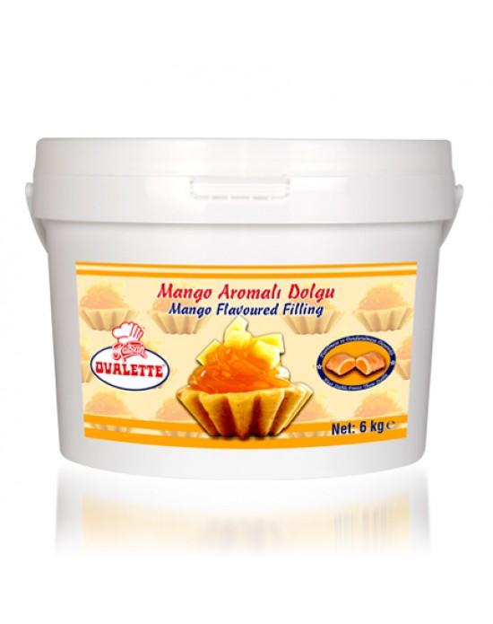 Ovalette Mango Aromalı Dolgu 6 Kg.