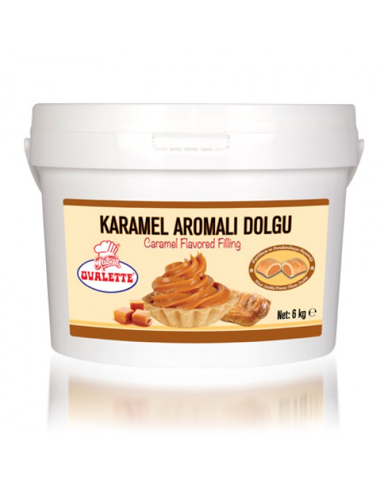 Ovalette Karamel Aromalı Dolgu 6 Kg.