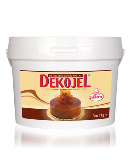 Ovalette Dekojel Karamel Jöle 7 Kg.