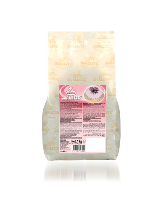 Ovalette Çilek Aromalı Şarlot Tozu 1 Kg.