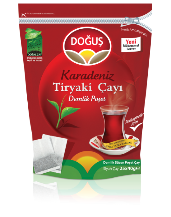 Doğuş Karadeniz Tiryaki Demlik Poşet 25x40 Gr.