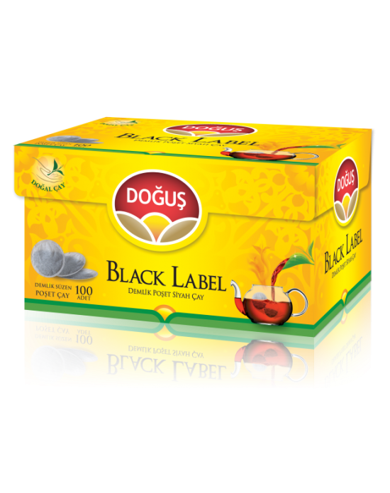 Doğuş Black Label Demlik Poşet Çay (500 Adet 3.2 Gr.)