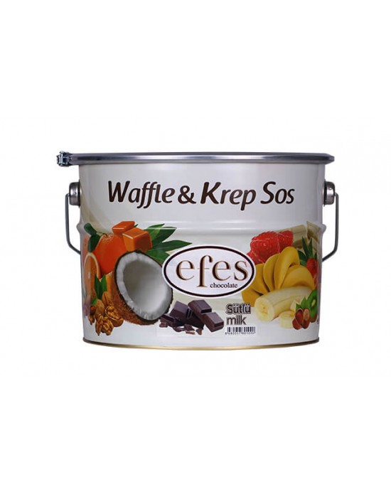 Efes Waffle-Krep Sos Sütlü 10 Kg.