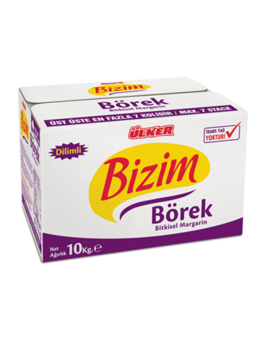 Ülker Bizim Börek Yağı (Yazlık) 10 Kg.