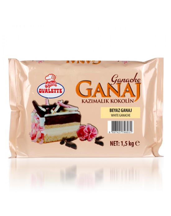 Ovalette Ganaj Beyaz 1,5 Kg.