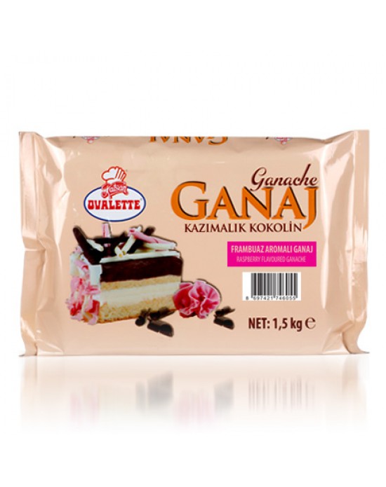 Ovalette Ganaj Frambuaz 1,5 Kg.