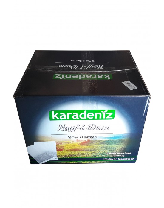 Doğuş Karadeniz Keyf-i Dem Demlik Poşet Çay 30 Gr. 100 Adet 2'li. 6000 Gr.