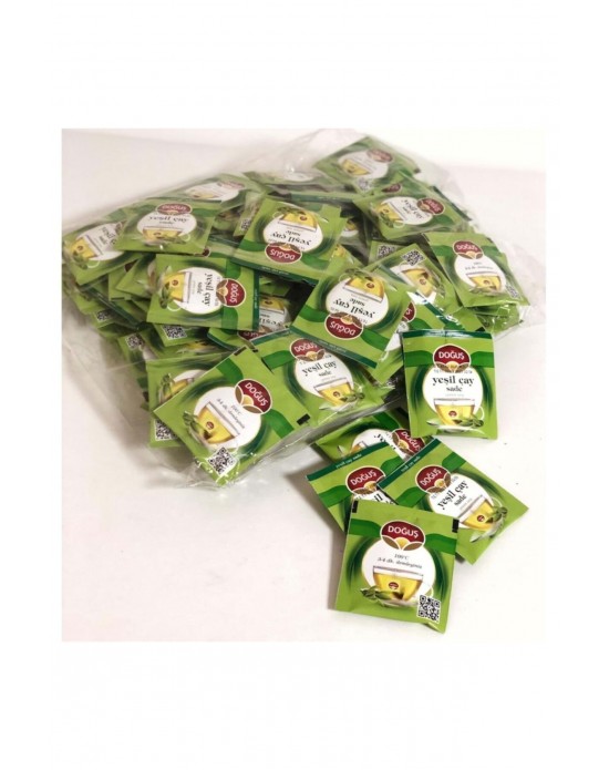 Doğuş Limonlu Yeşil Çay Süzen Poşet 100 Adet x 1,75 Gr. (Poşet)