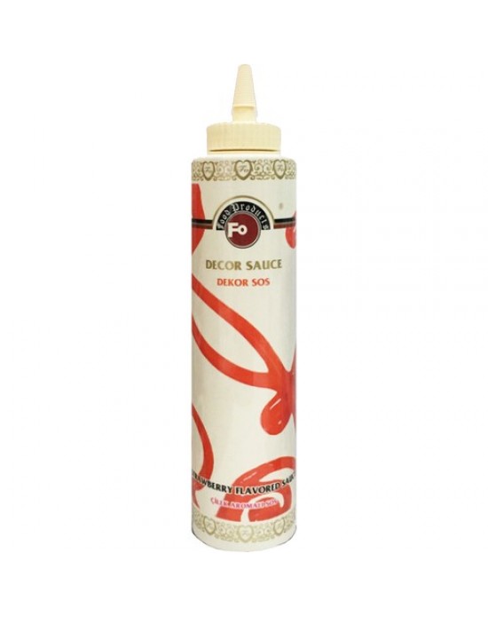 Fo Çilek Aromalı Dekor Sosu 750 Gr.