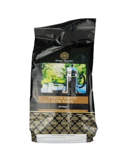 Sweet Filtre Kahve - Ethiopia Sidamo 500 Gr. Poşet